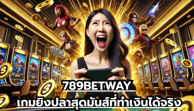 789BETWAY เกมยิงปลาสุดมันส์ที่ทำเงินได้จริง