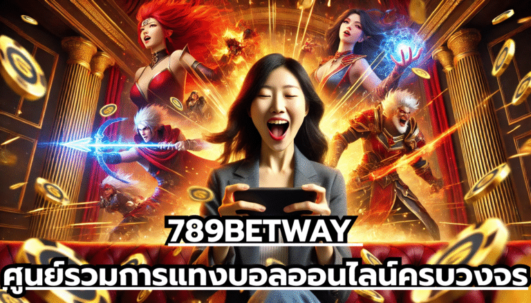 789BETWAY ศูนย์รวมการแทงบอลออนไลน์ครบวงจร